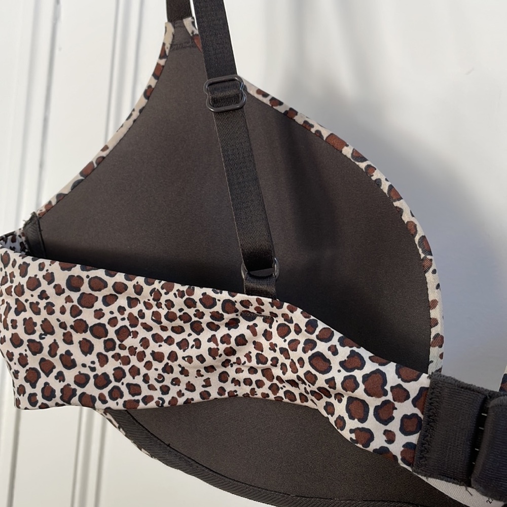 CALVIN KLEIN leopard cheetah print padded bra - Picture 7 of 14